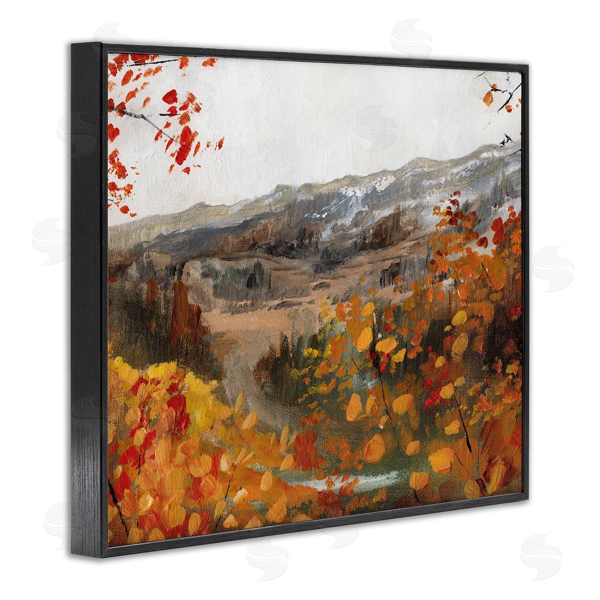 Caverly Smith Autumn Foliage Mountain Scene