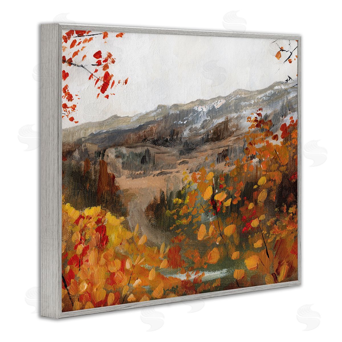 Caverly Smith Autumn Foliage Mountain Scene