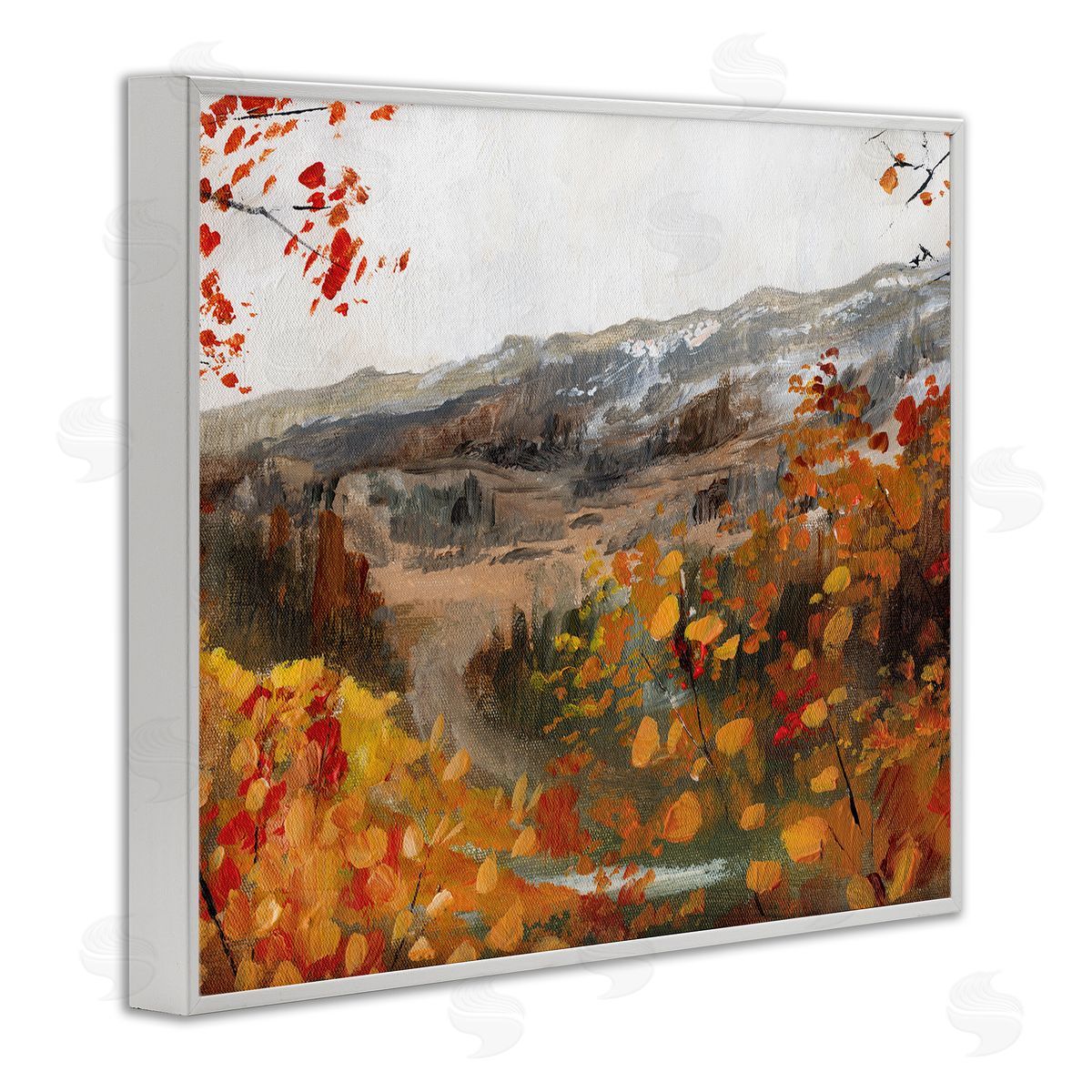 Caverly Smith Autumn Foliage Mountain Scene