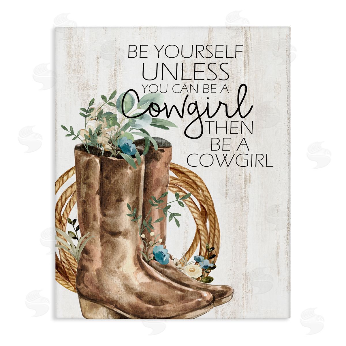 Kim Allen Be Yourself Or A Cowgirl Floral Boots