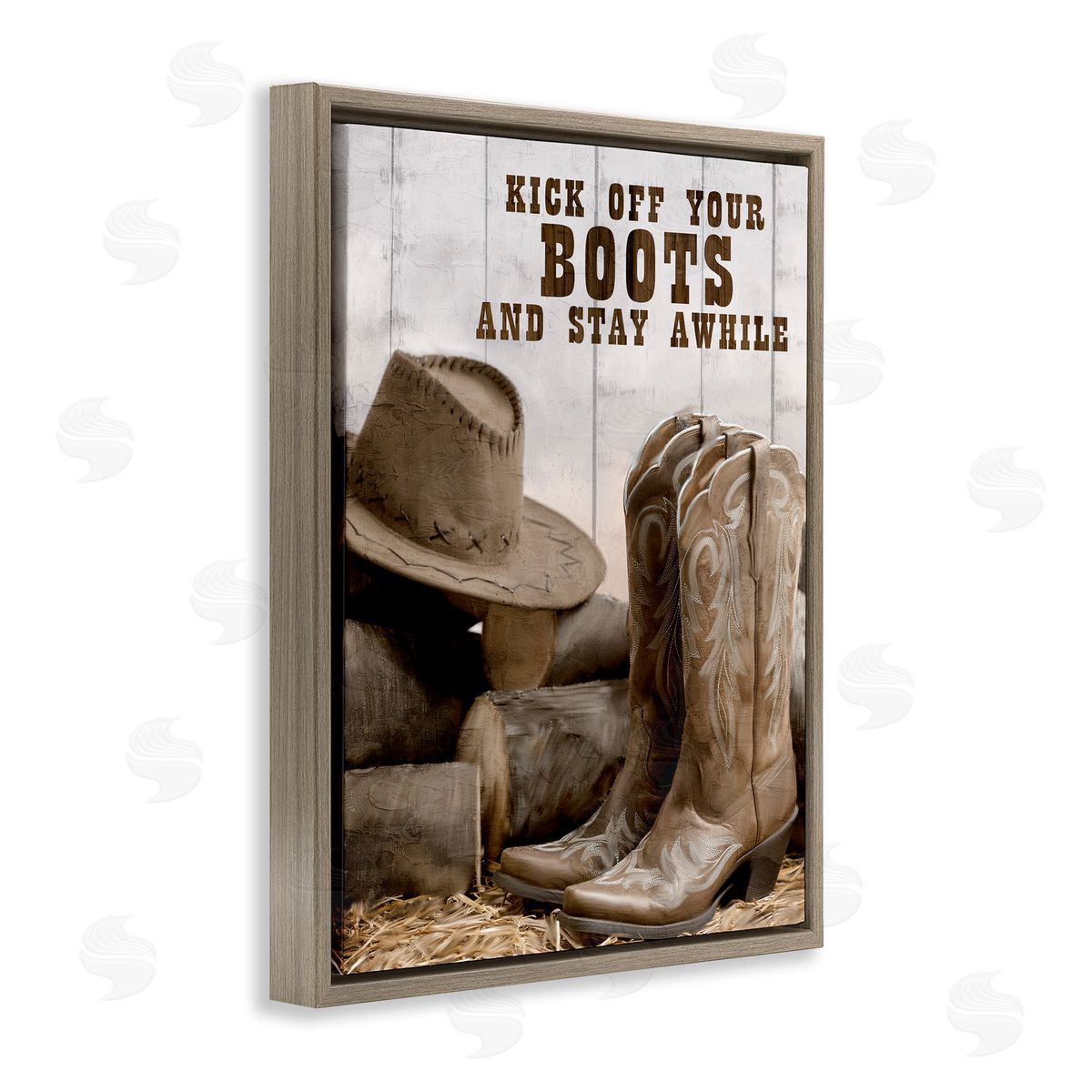 Kim Allen Kick Off Boots Stay Awhile Phrase