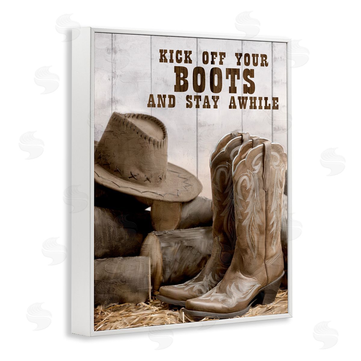 Kim Allen Kick Off Boots Stay Awhile Phrase