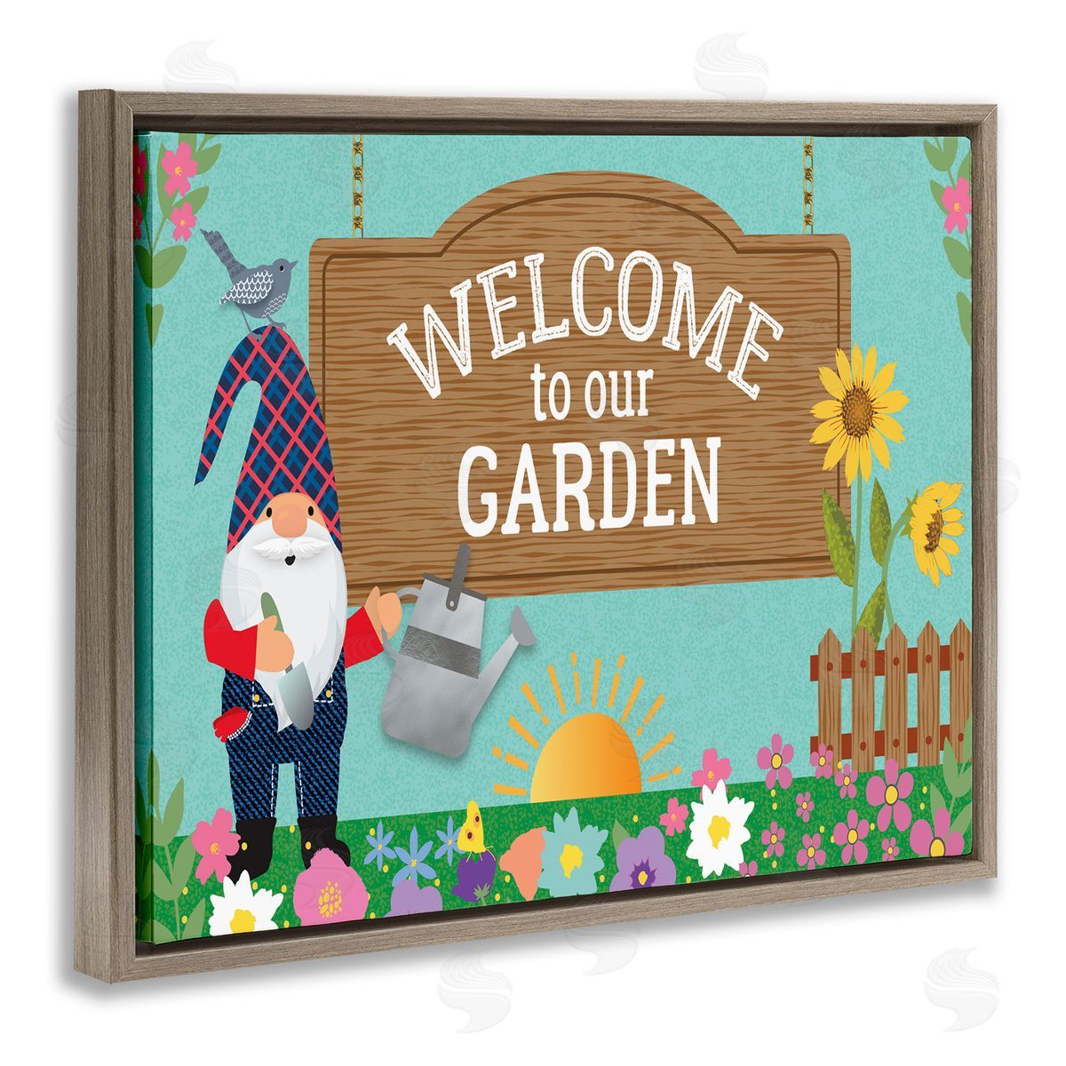 Linda Birtel Welcome To Our Garden Gnome