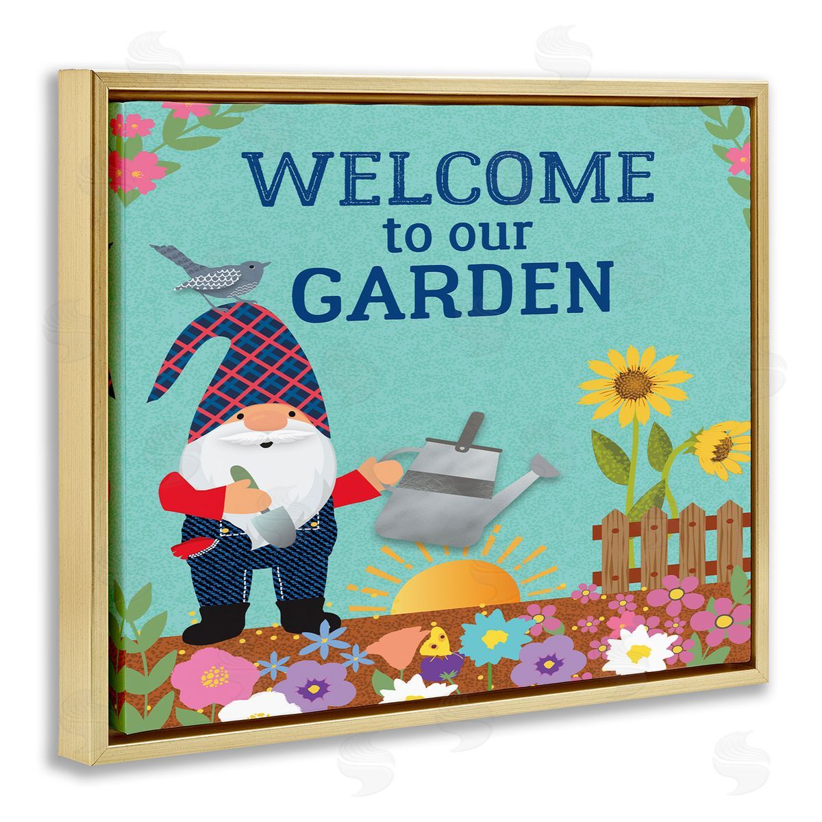 Linda Birtel Welcome To Our Garden Phrase 