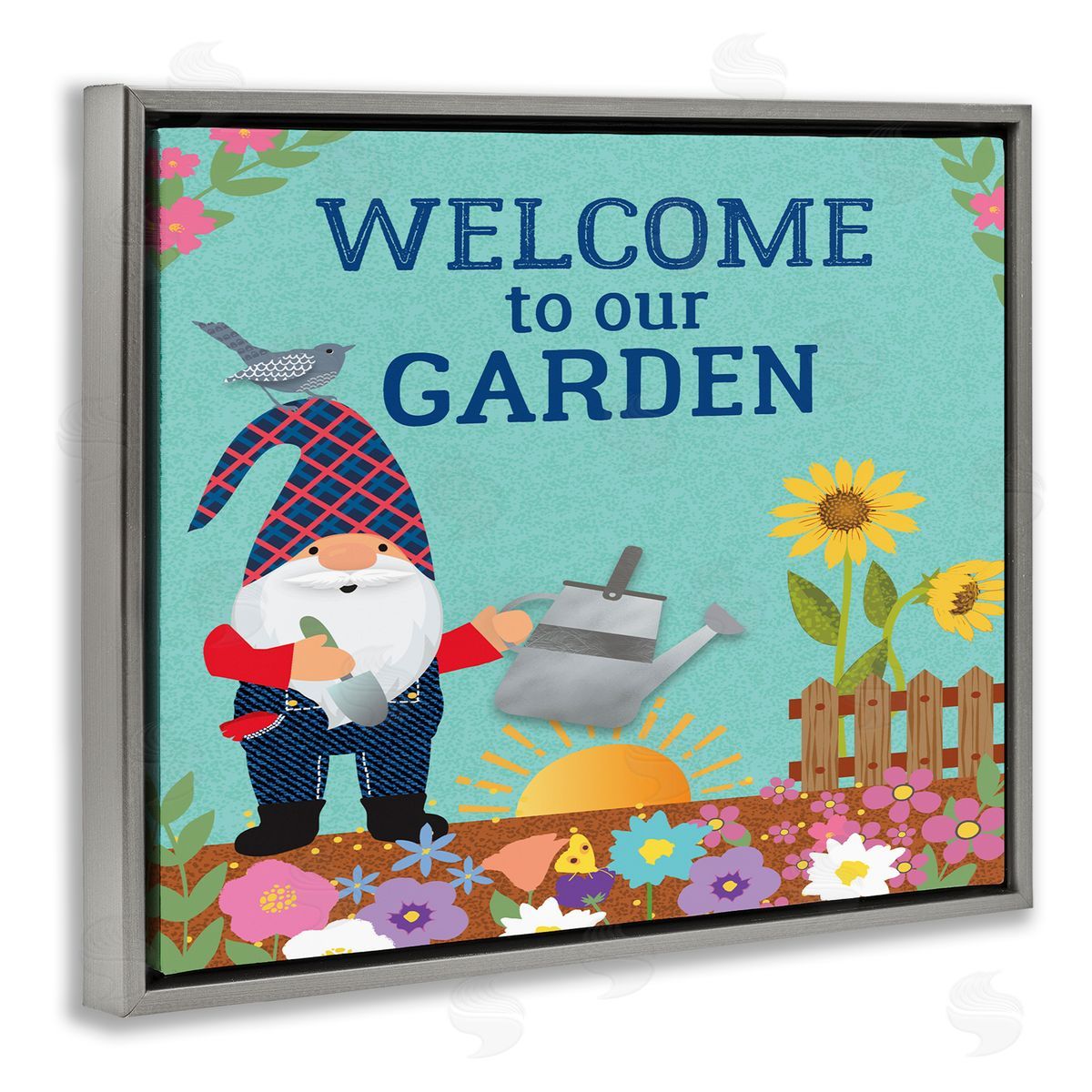 Linda Birtel Welcome To Our Garden Phrase 
