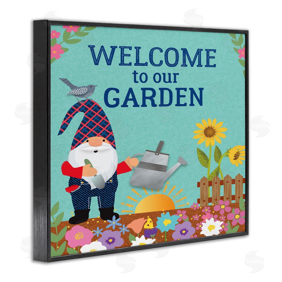 Linda Birtel Welcome To Our Garden Phrase 