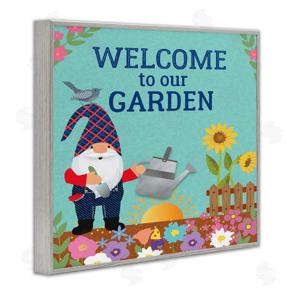 Linda Birtel Welcome To Our Garden Phrase 