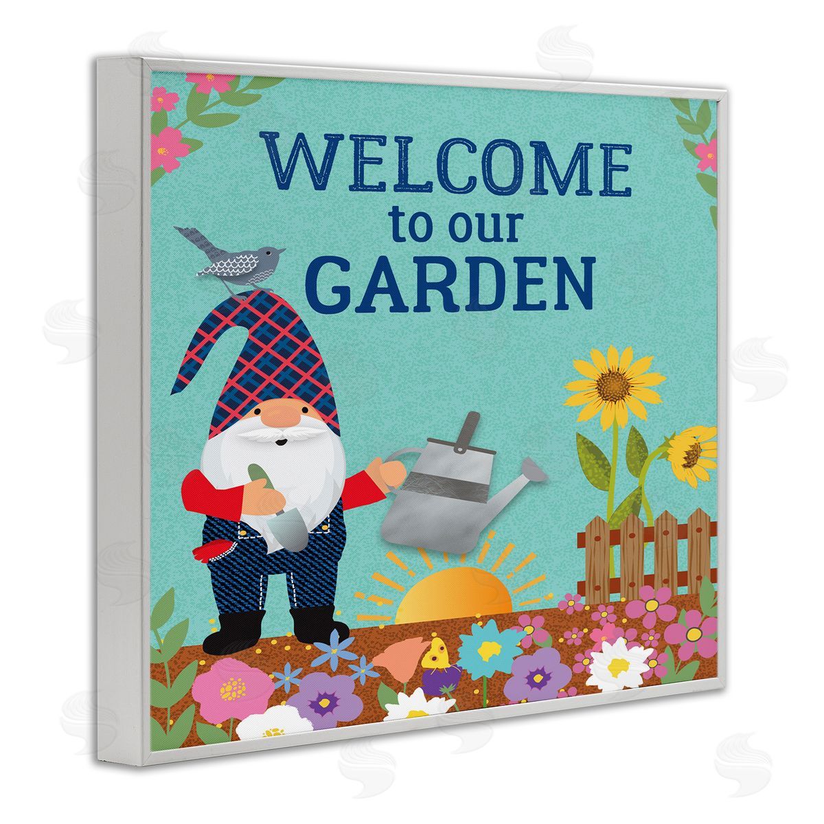 Linda Birtel Welcome To Our Garden Phrase 