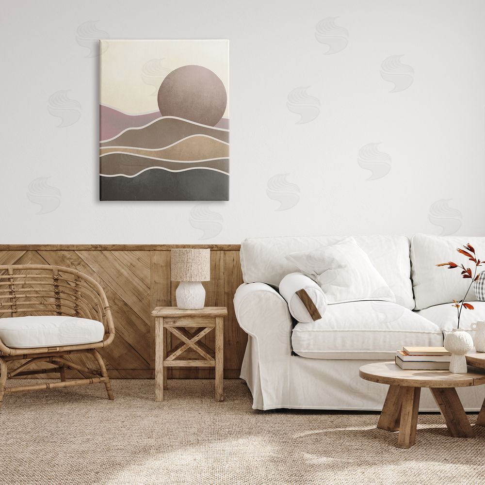 Stupell Studio Boho Desert Sun Dunes Modern