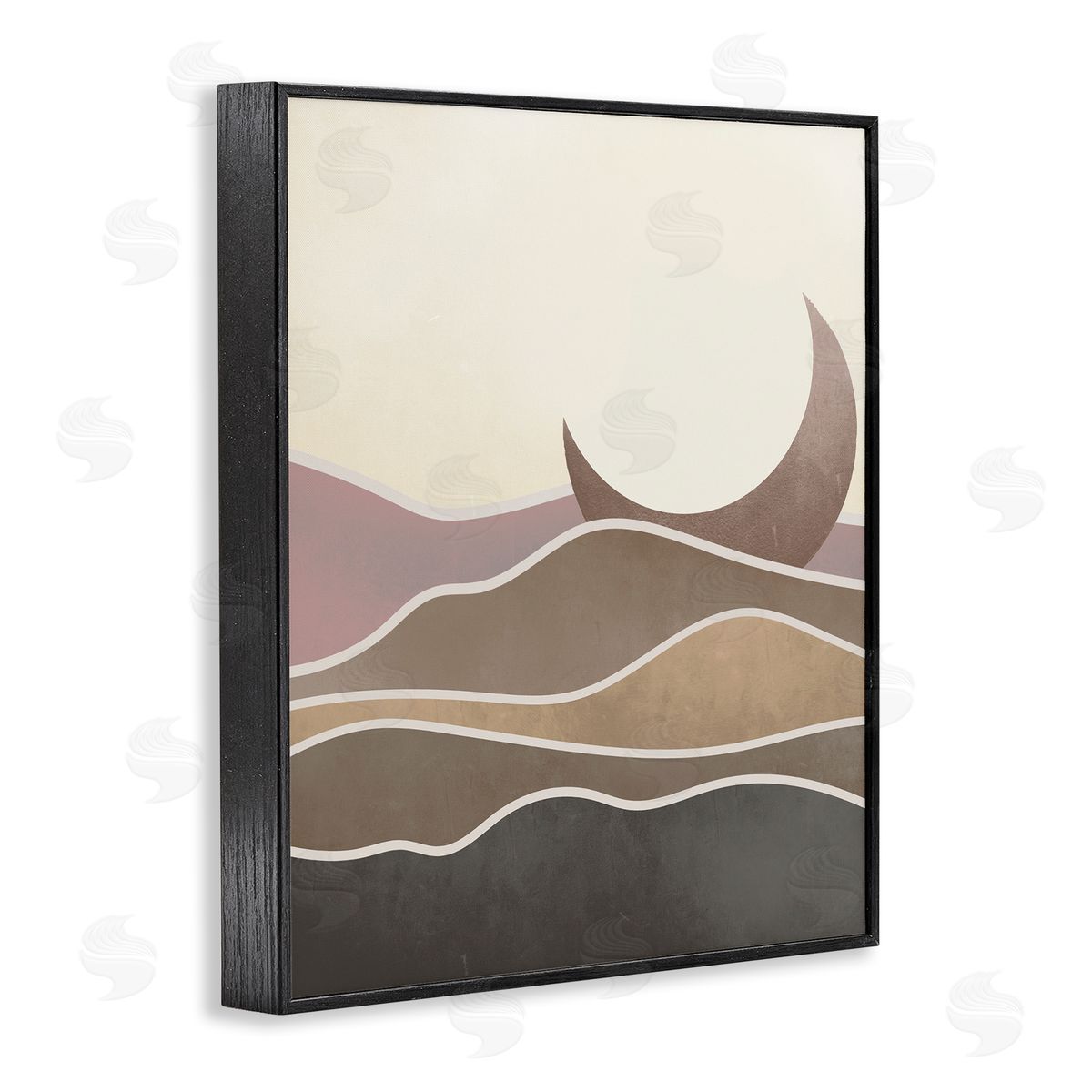 Stupell Studio Desert Moon Sand Dunes Scenery