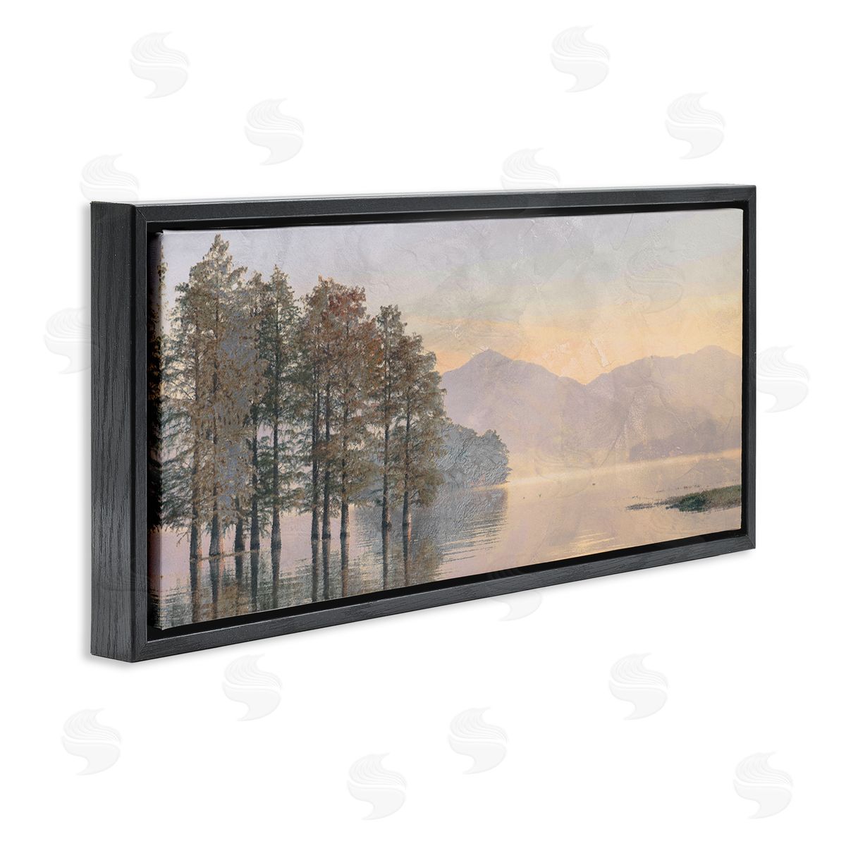 Stupell Studio Mountain Lake Water Reflection