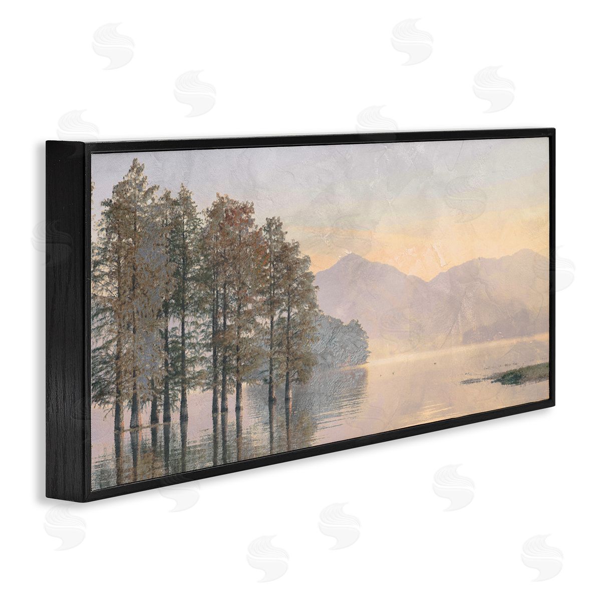 Stupell Studio Mountain Lake Water Reflection