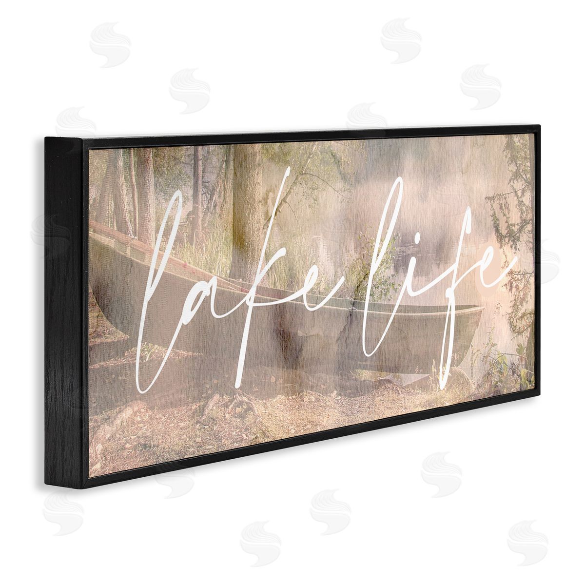 Stupell Studio Lake Life Forest Nature Canoe