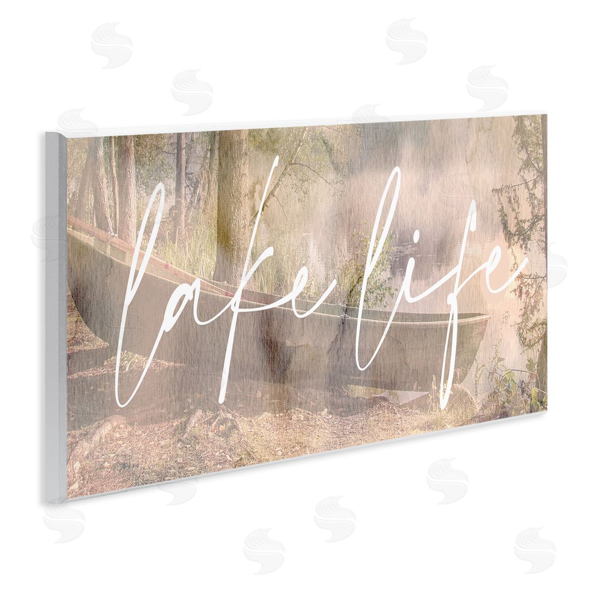 Stupell Studio Lake Life Forest Nature Canoe