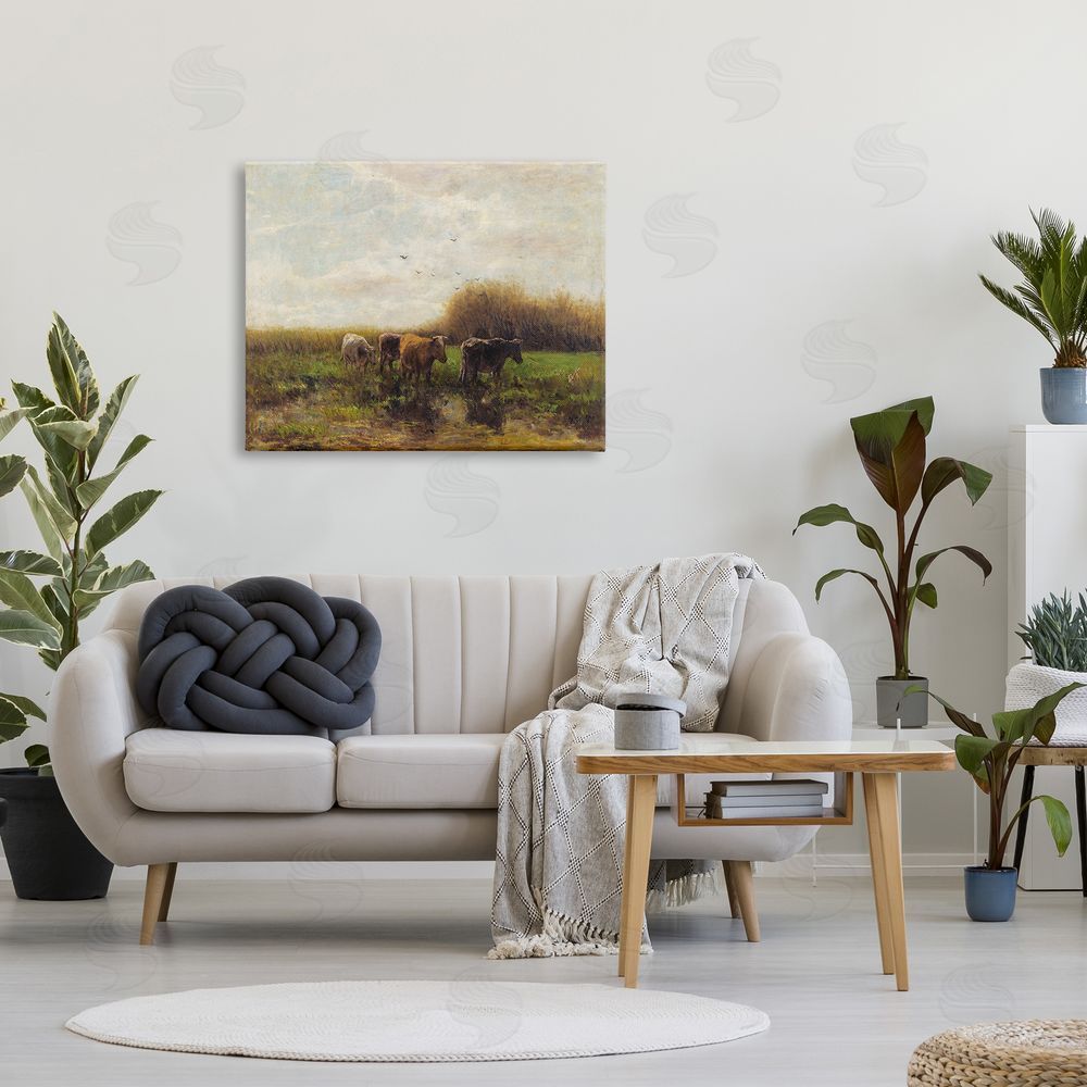 Stellar Design Studio Cattle Stepping Rural Scenery