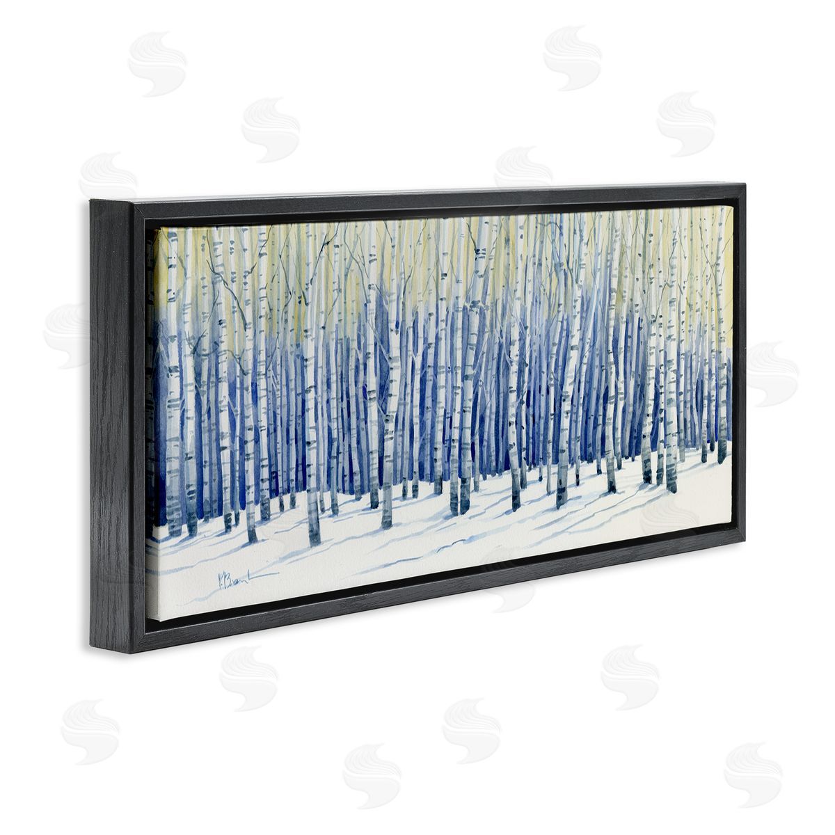 Paul Brent Looming Winter Birch Trees 