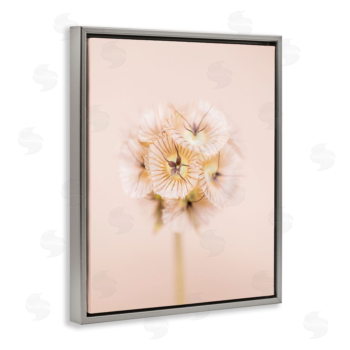 Renee W. Stramel Pastel Pink Floral Sprig Bloom