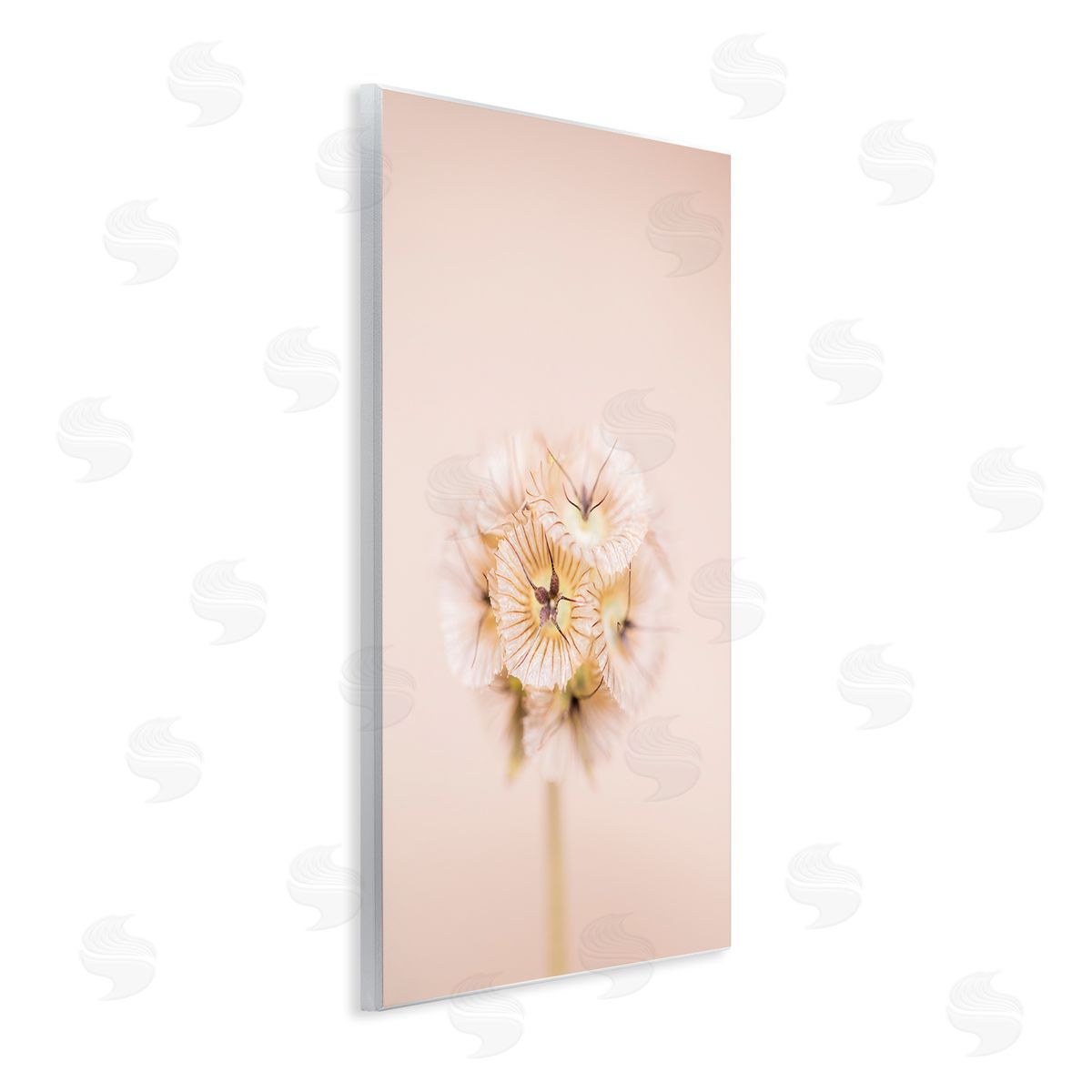 Renee W. Stramel Pastel Pink Floral Sprig Bloom