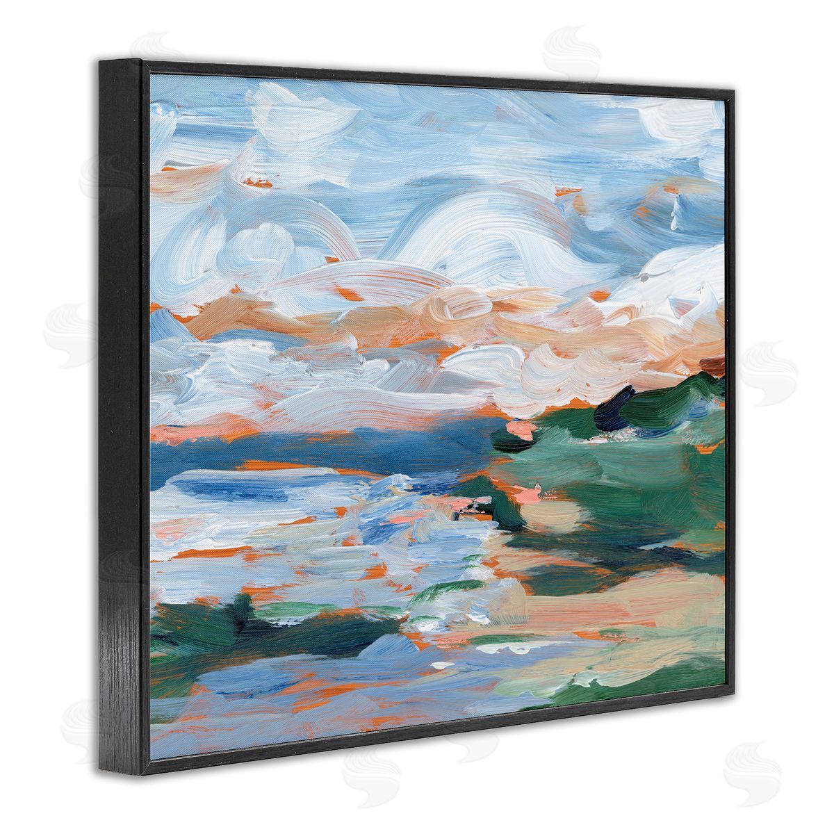 Ethan Harper Seaside Modern Landscape Scene