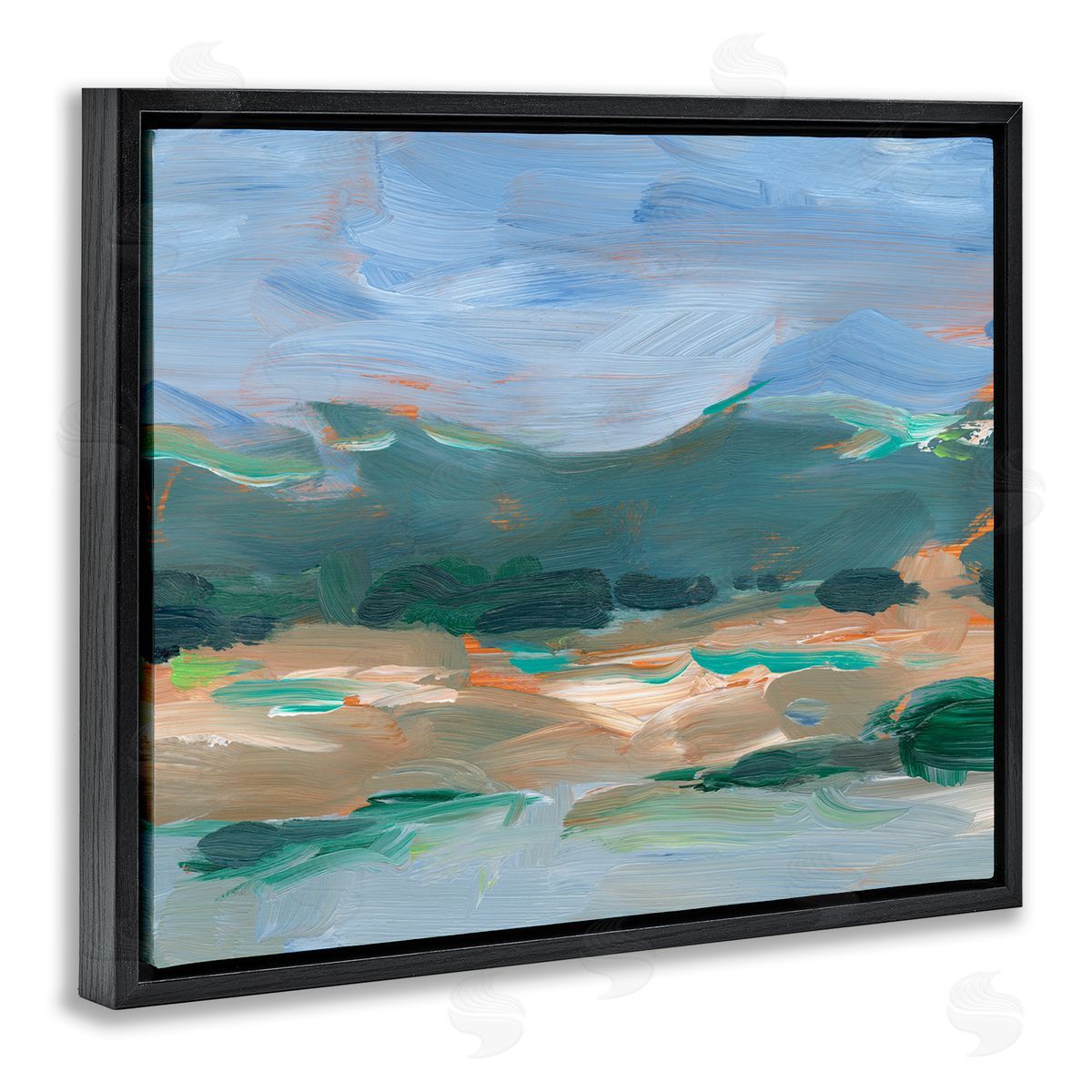 Ethan Harper Abstract Landscape Blue Sky Scenery