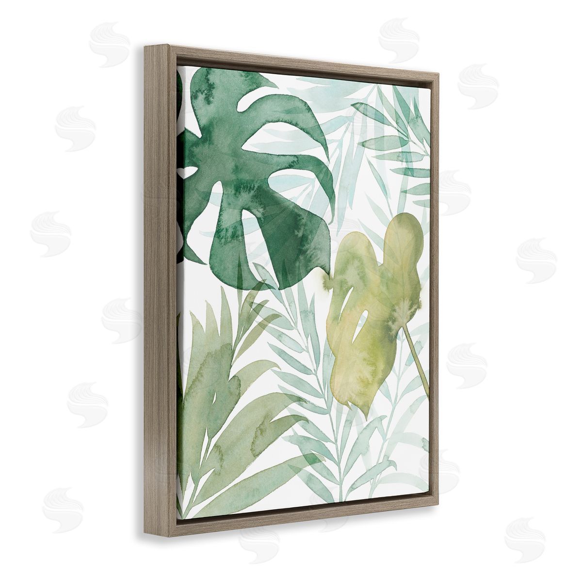 Grace Popp Layered Tropical Botanical Leaves