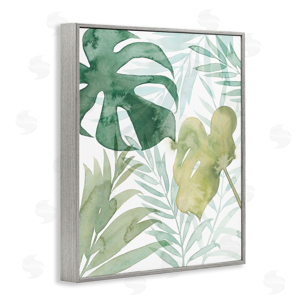 Grace Popp Layered Tropical Botanical Leaves