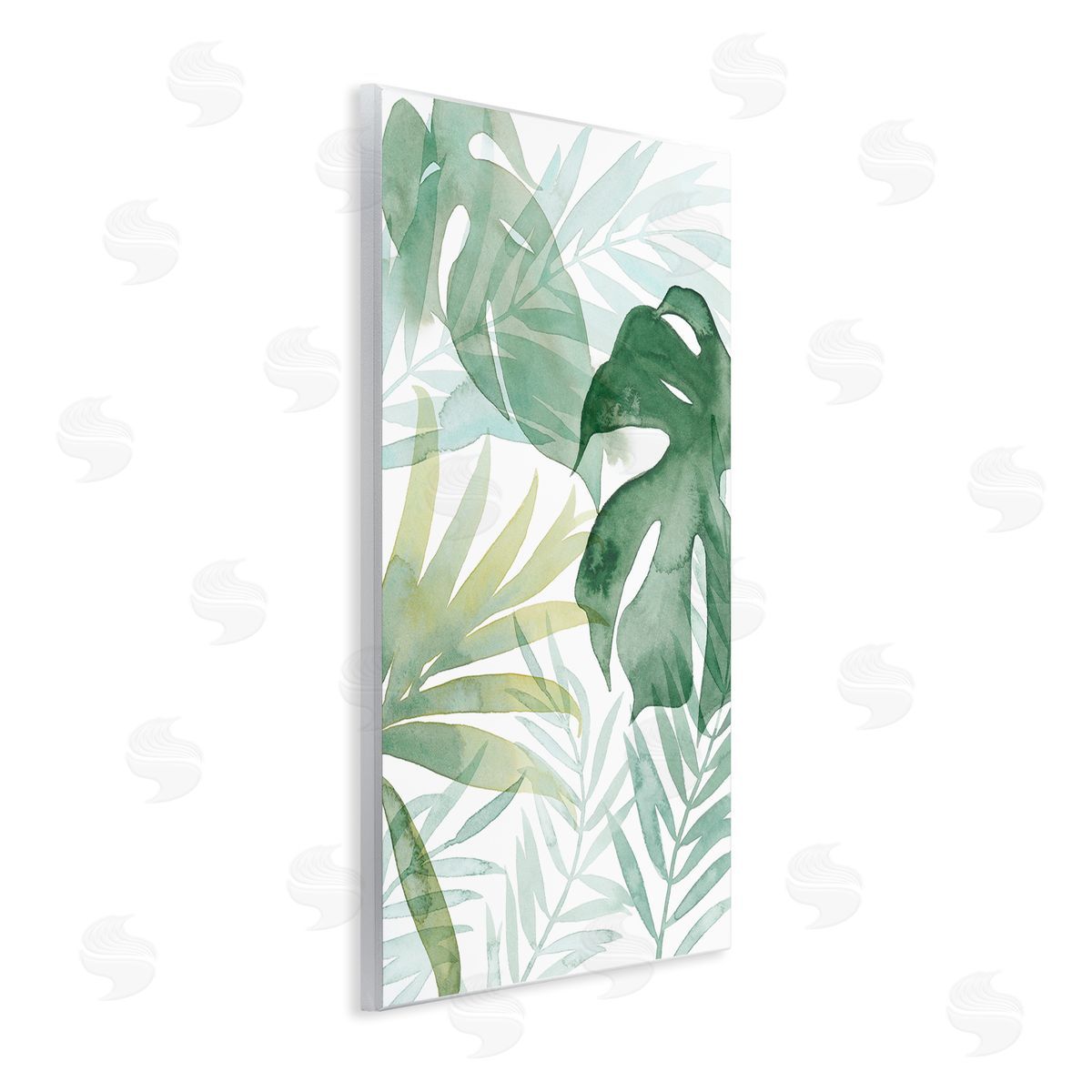 Grace Popp Monstera Overlapping Leaf Sprigs