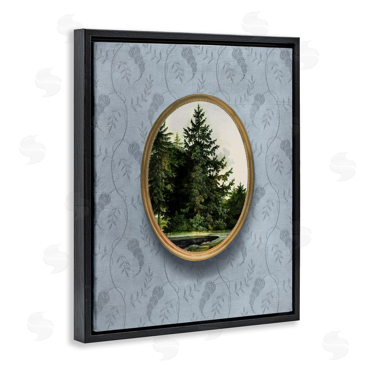 Vision Studio Vintage Woodland Tree View Border
