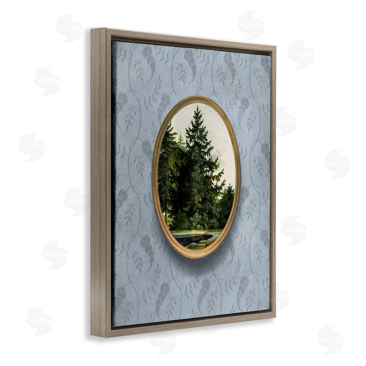 Vision Studio Vintage Woodland Tree View Border