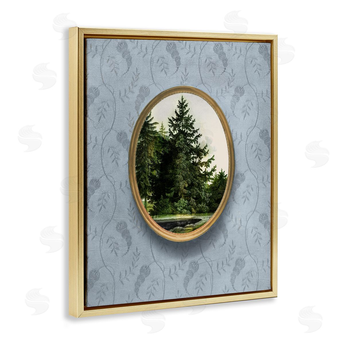 Vision Studio Vintage Woodland Tree View Border