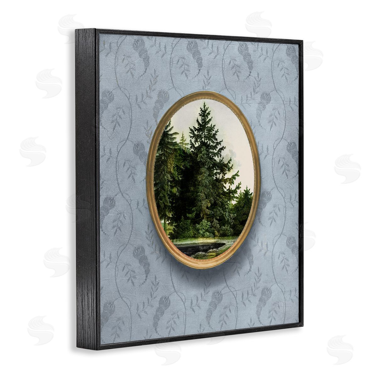 Vision Studio Vintage Woodland Tree View Border