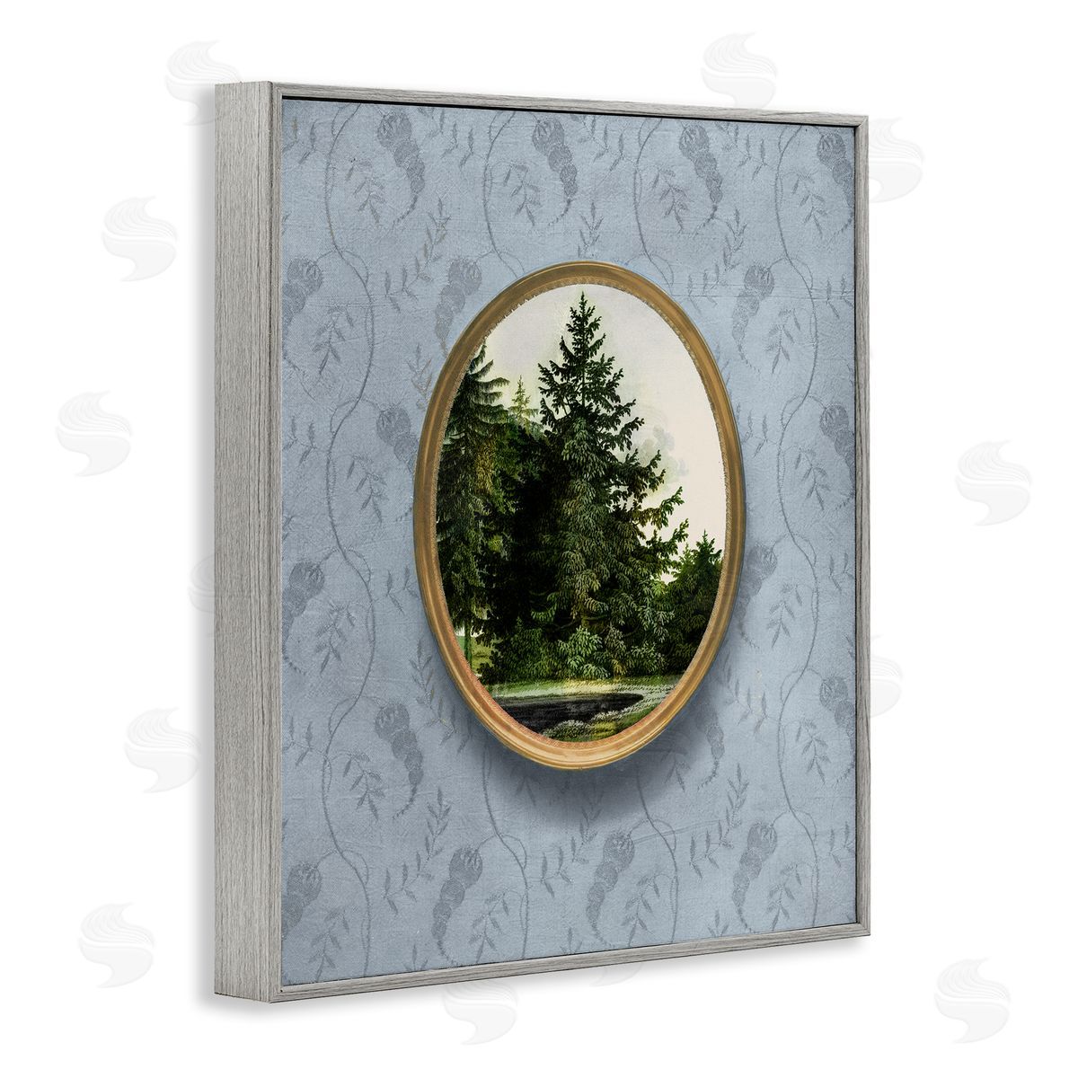 Vision Studio Vintage Woodland Tree View Border
