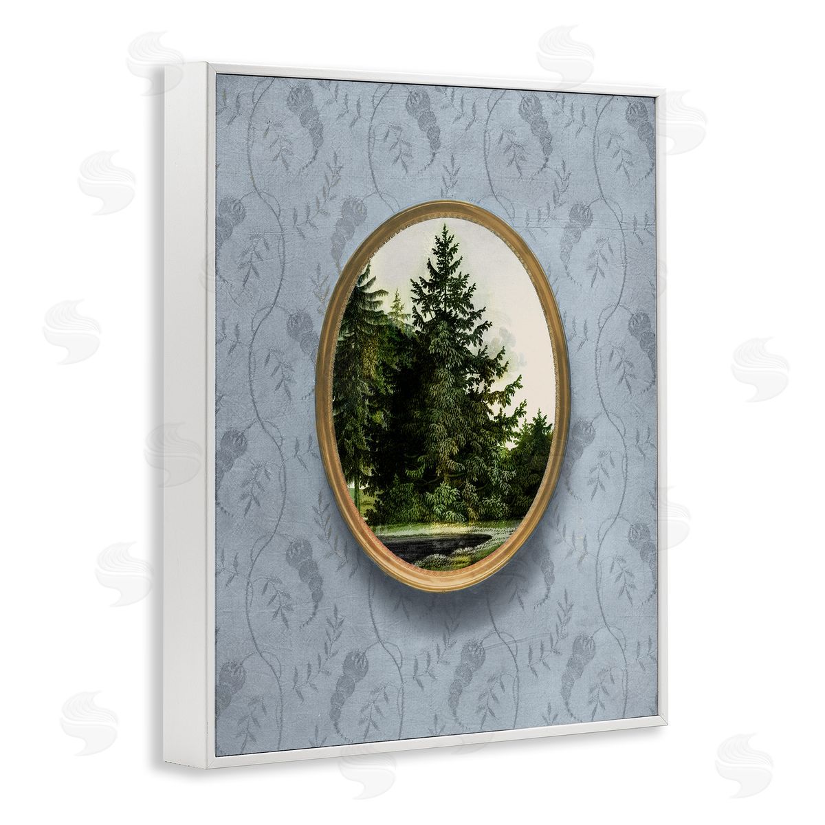 Vision Studio Vintage Woodland Tree View Border