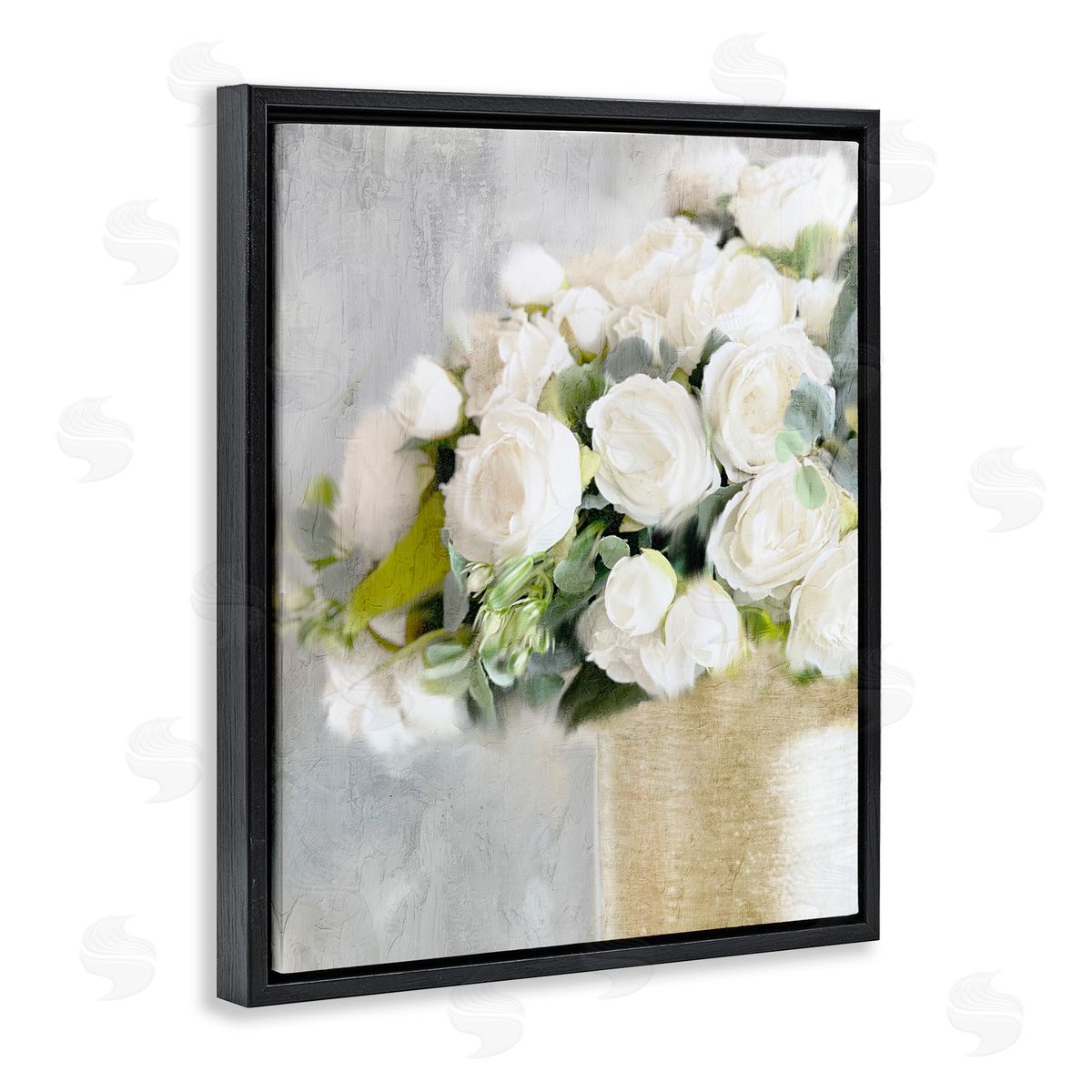 Anne Bailey Romantic White Roses Arrangement