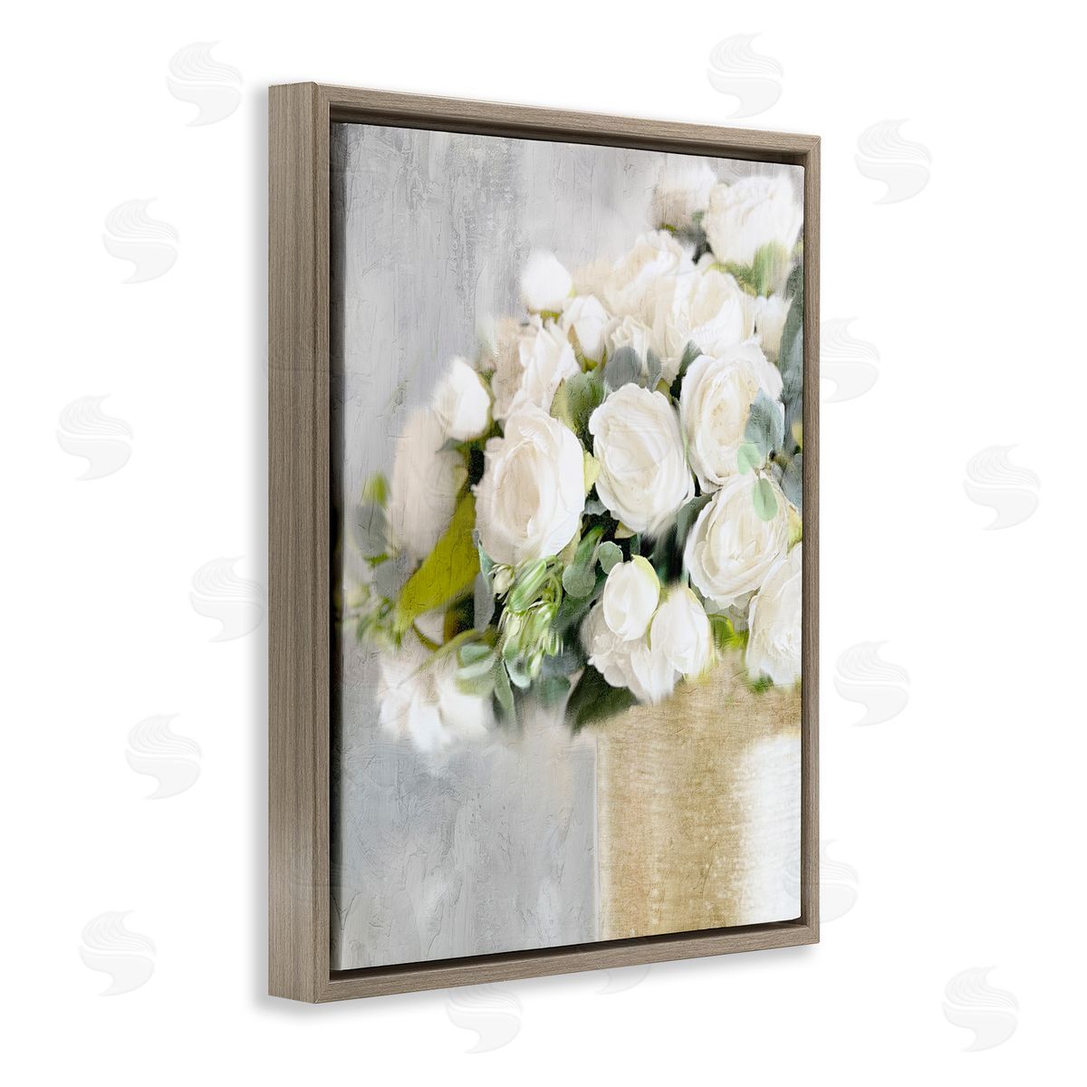 Anne Bailey Romantic White Roses Arrangement