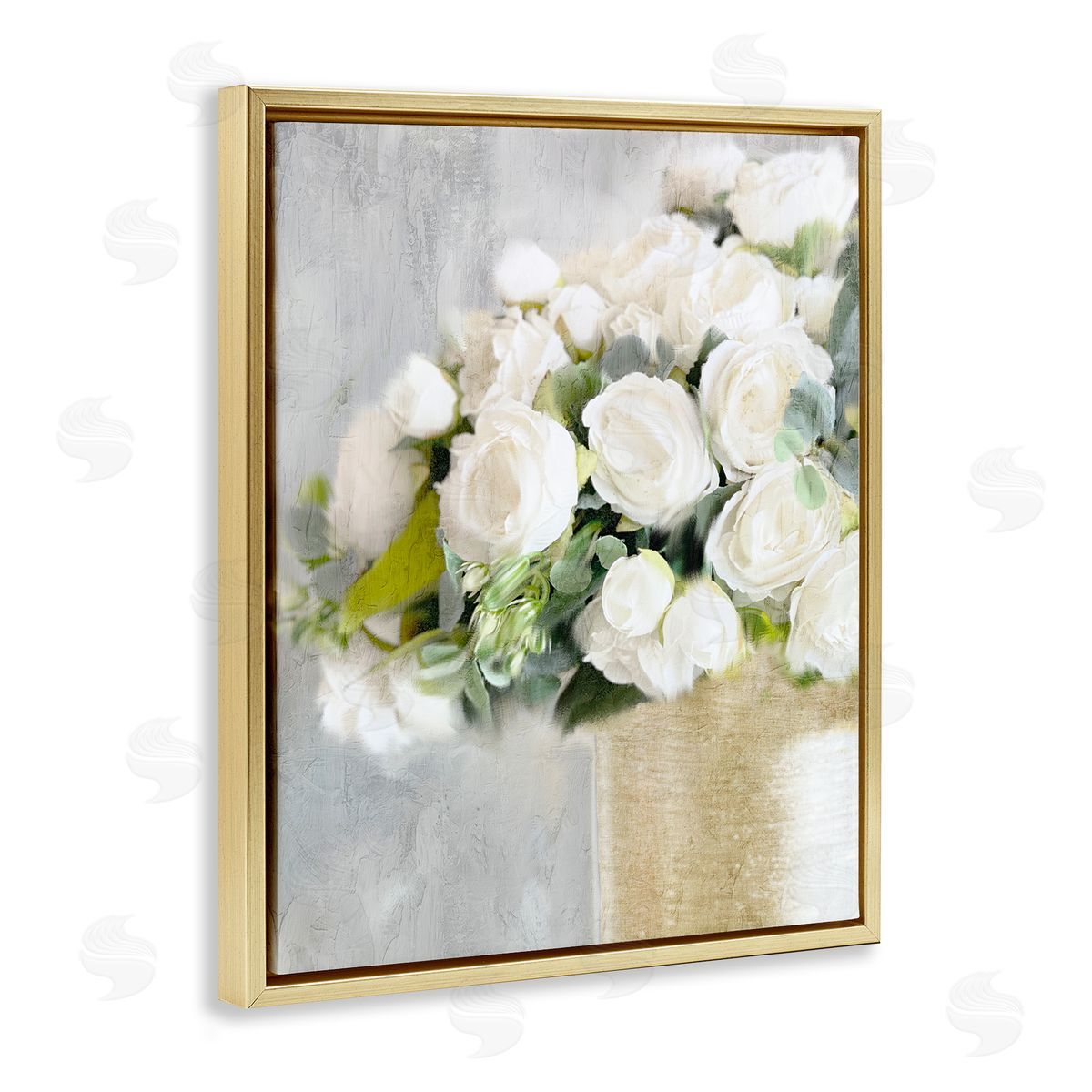 Anne Bailey Romantic White Roses Arrangement