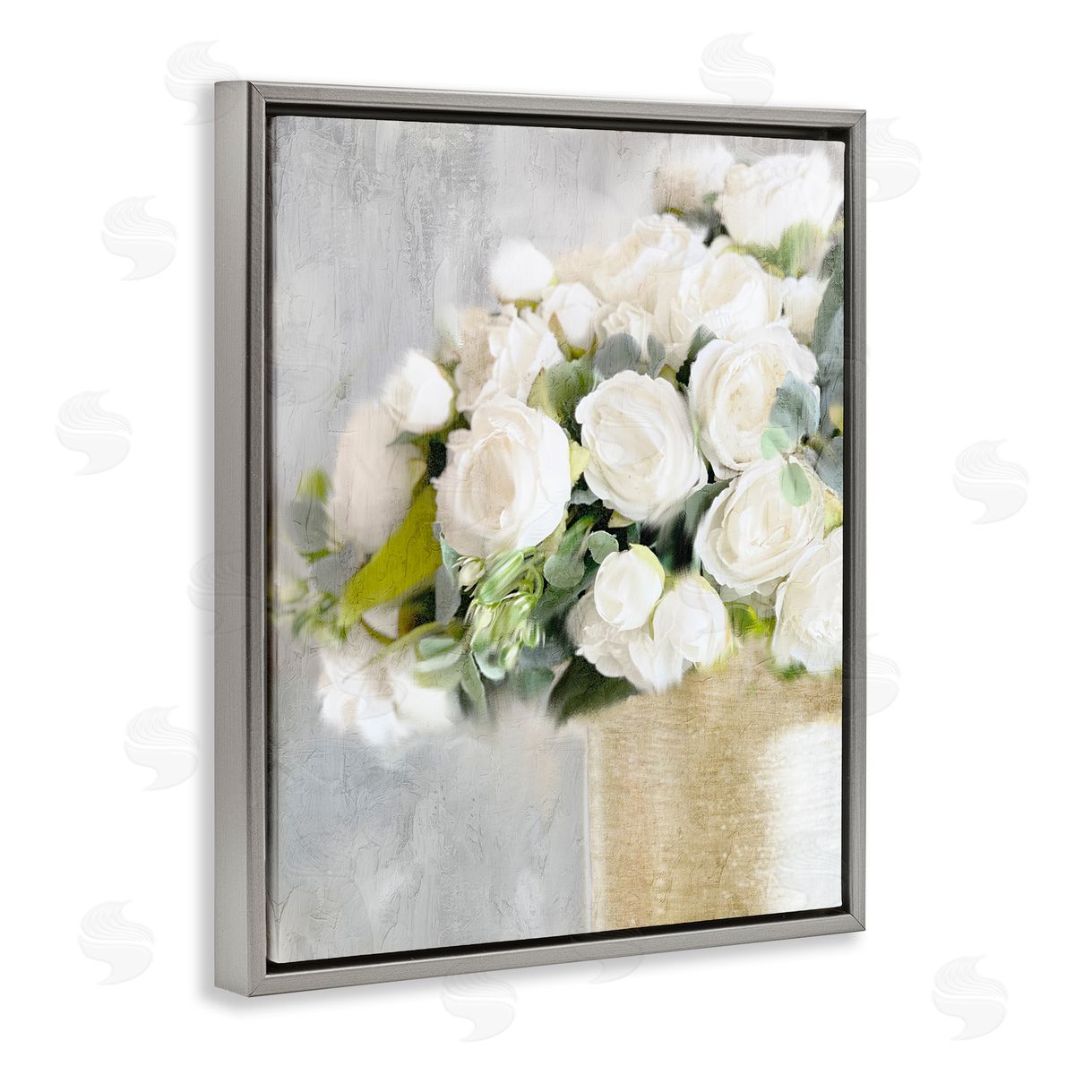 Anne Bailey Romantic White Roses Arrangement