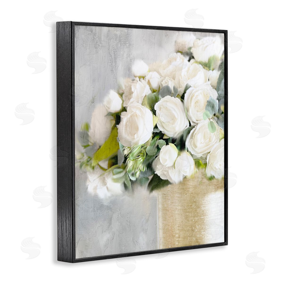 Anne Bailey Romantic White Roses Arrangement