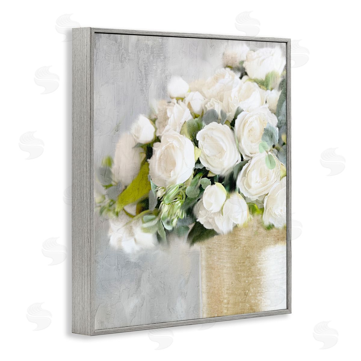 Anne Bailey Romantic White Roses Arrangement