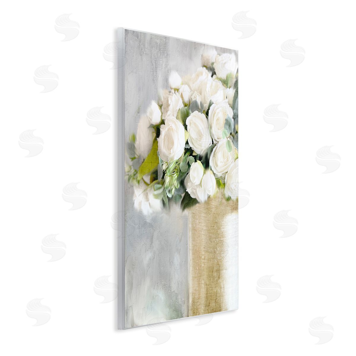 Anne Bailey Romantic White Roses Arrangement