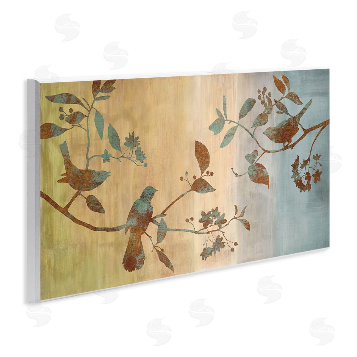 Chris Donovan Boho Birds Perched Branches