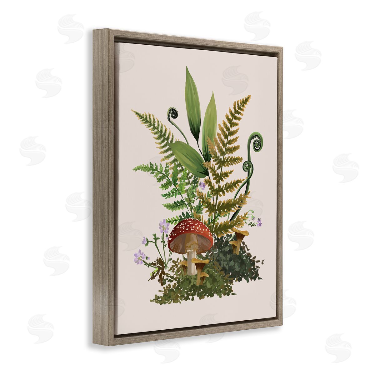 House of Rose Cottage Mushroom Woodland Plants