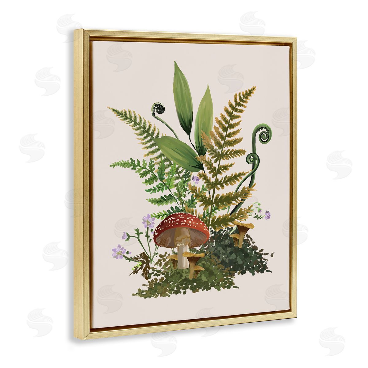 House of Rose Cottage Mushroom Woodland Plants