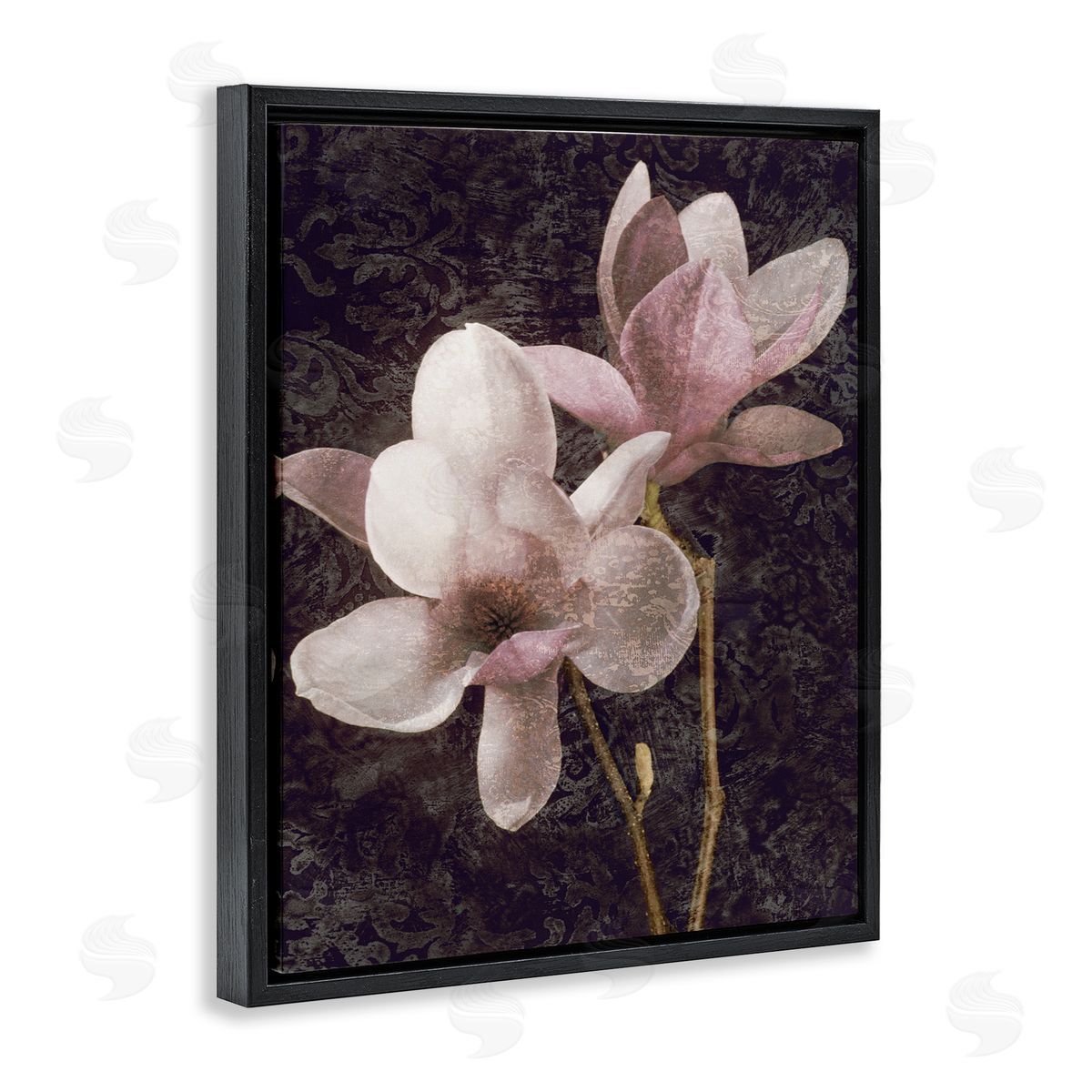 John Seba Pink Vintage Patterned Orchid