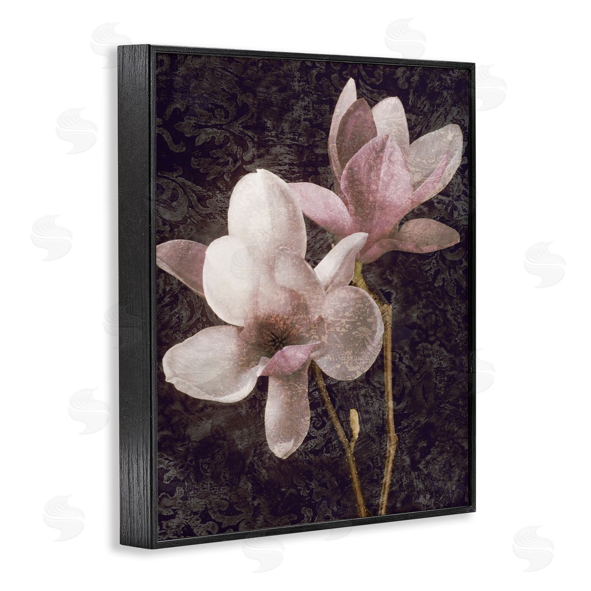John Seba Pink Vintage Patterned Orchid