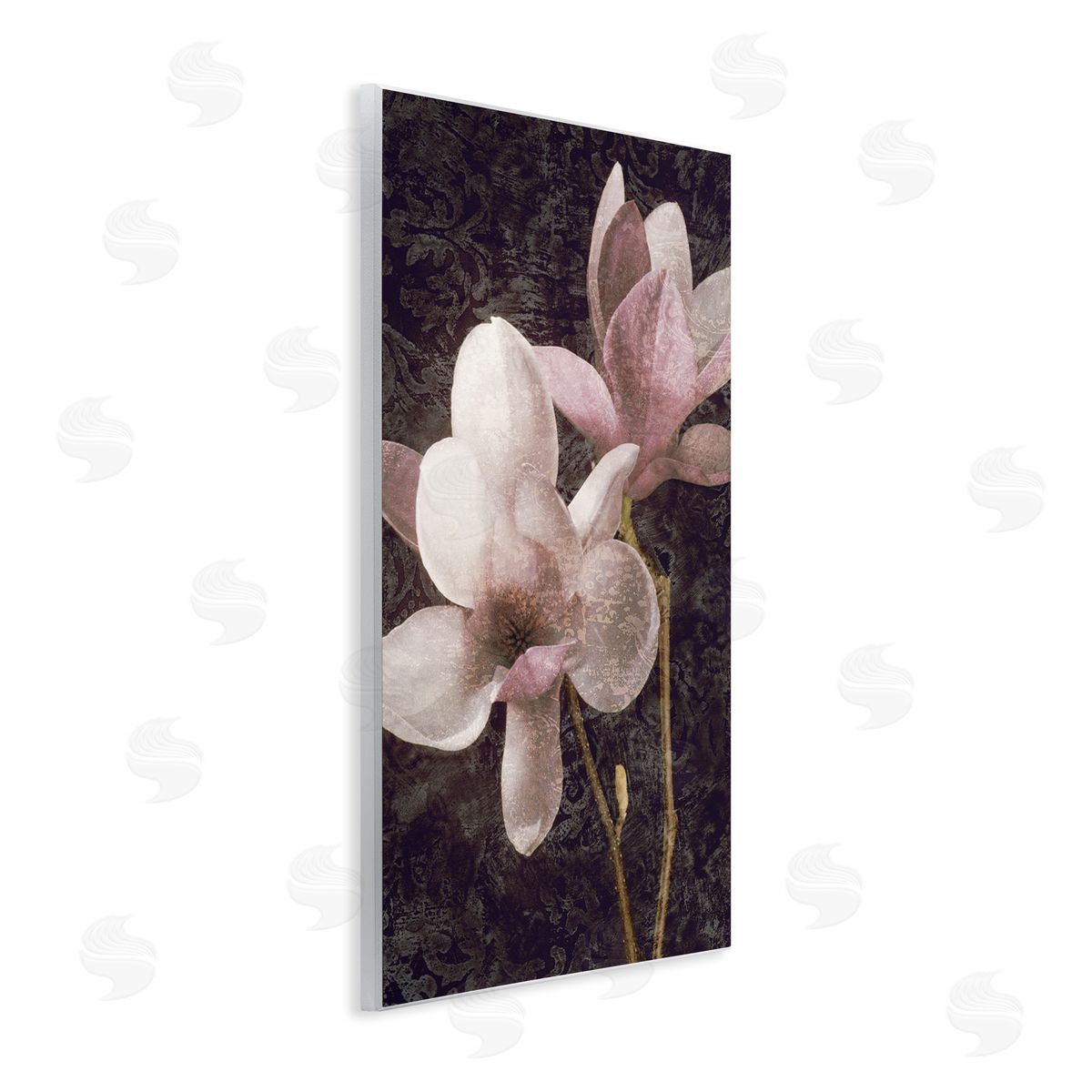 John Seba Pink Vintage Patterned Orchid