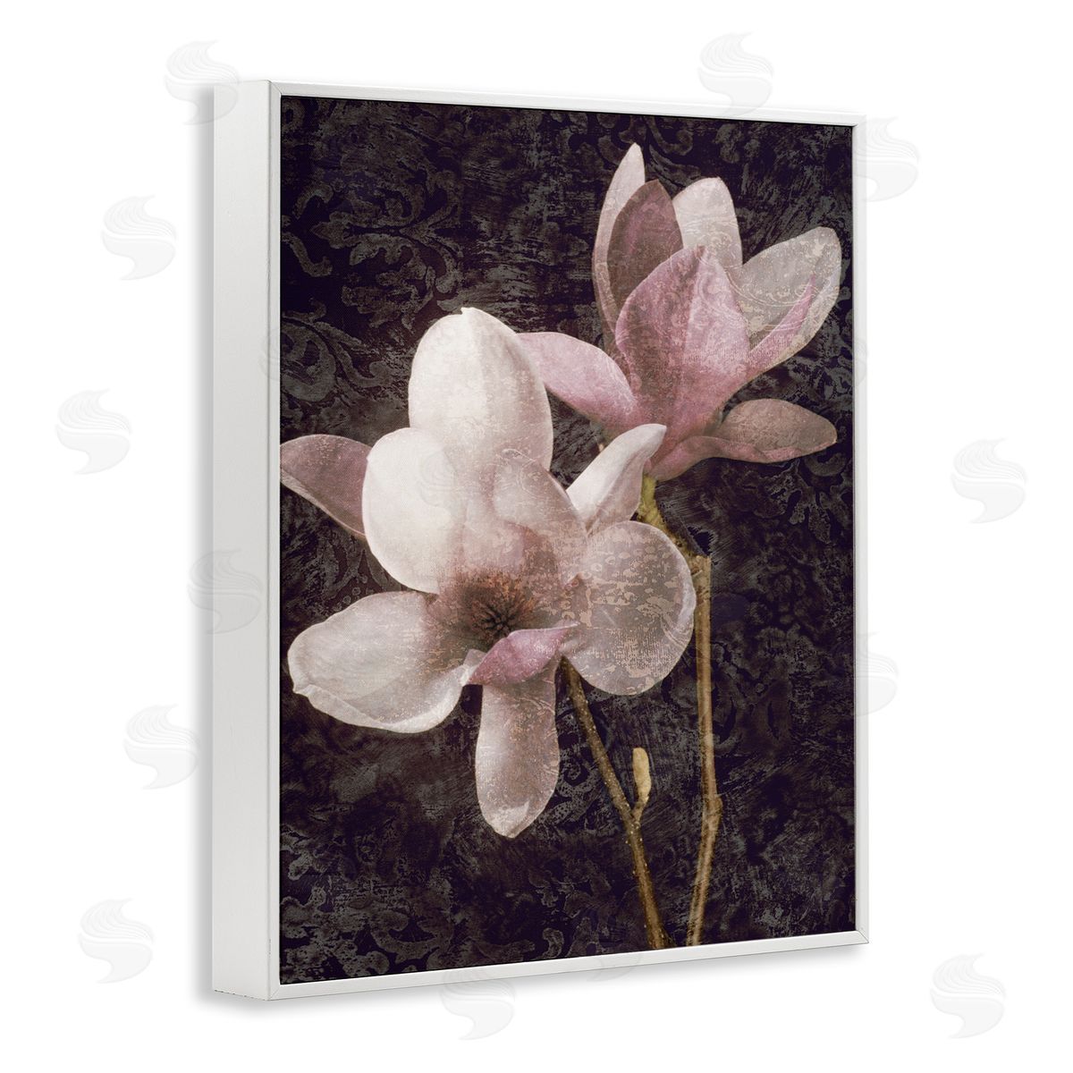 John Seba Pink Vintage Patterned Orchid