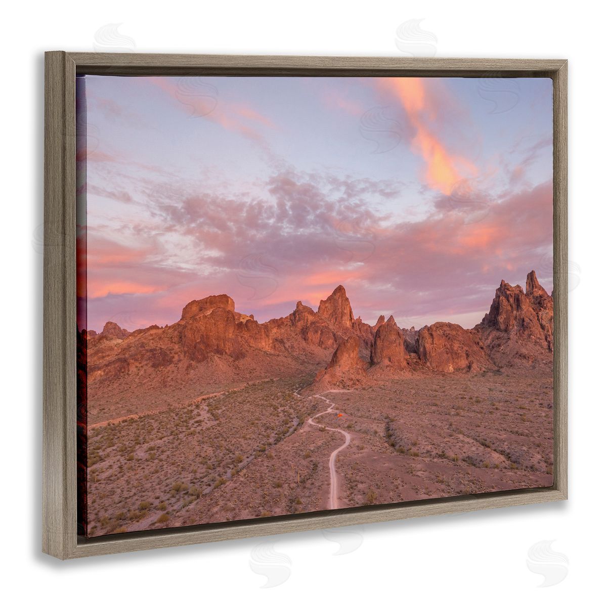 Jeff Poe Photography Vast Canyon Road Desert Scene