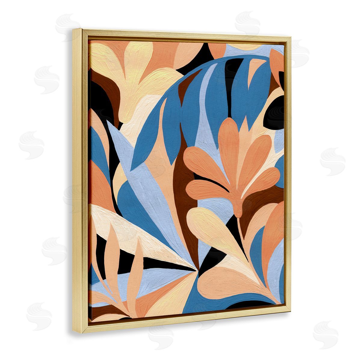 Emily Kopcik Abstract Overlapping Botanical Forms