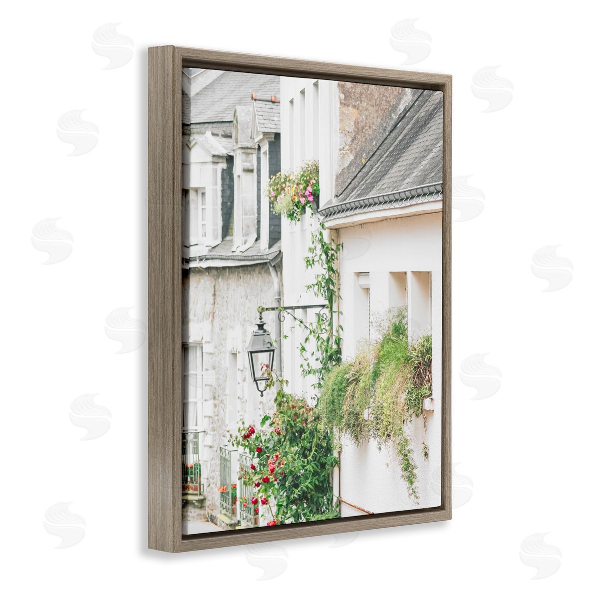 Leah Straatsma Town Street Blooming Vines